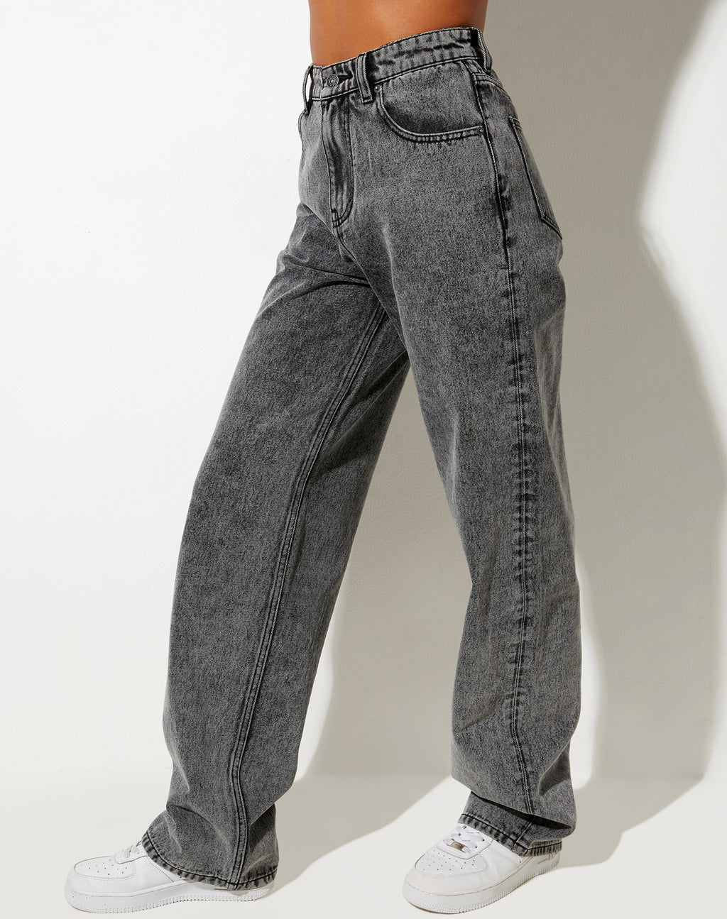 Parallel Jeans in Acid Black