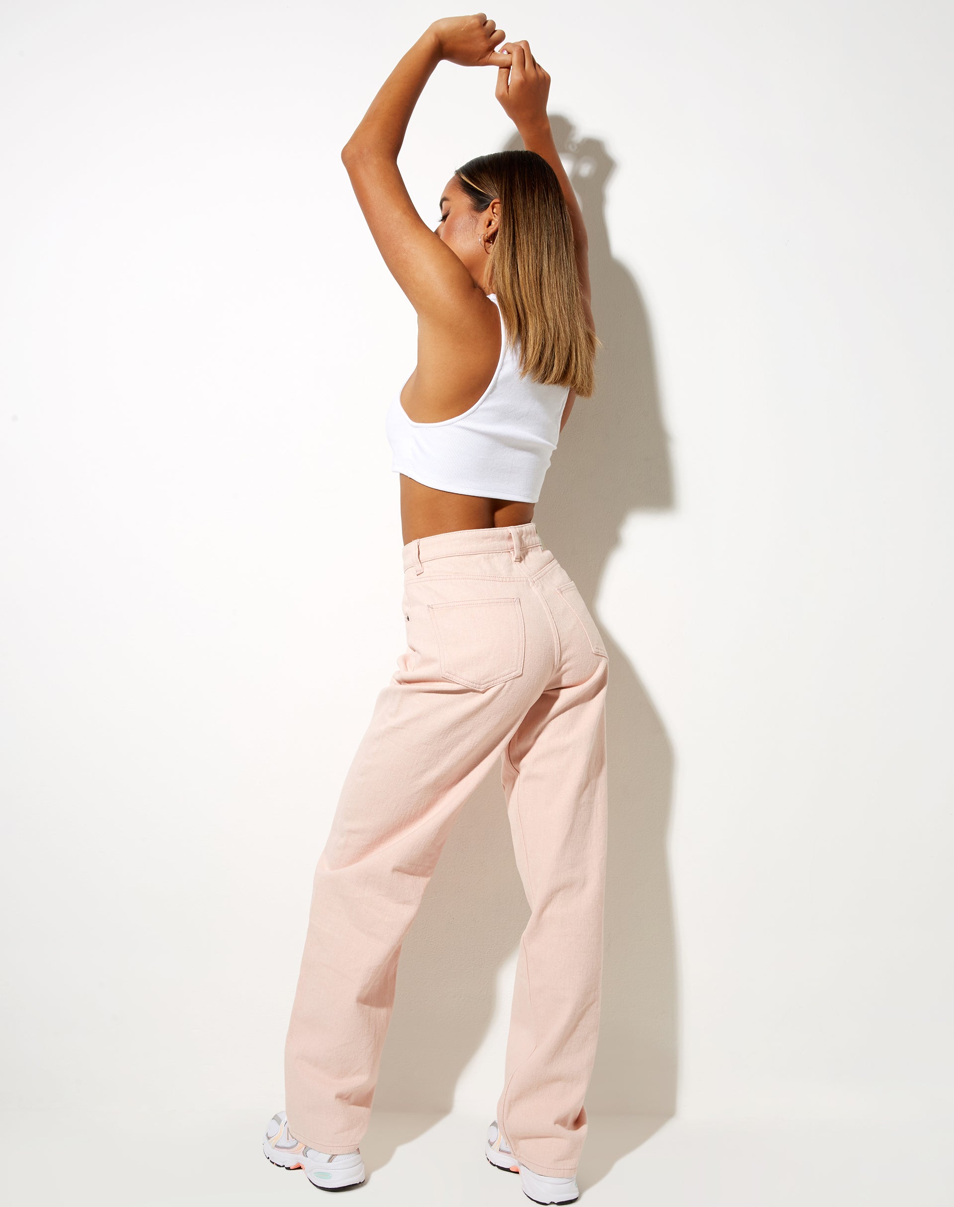 Image of Parallel Jeans in Blush