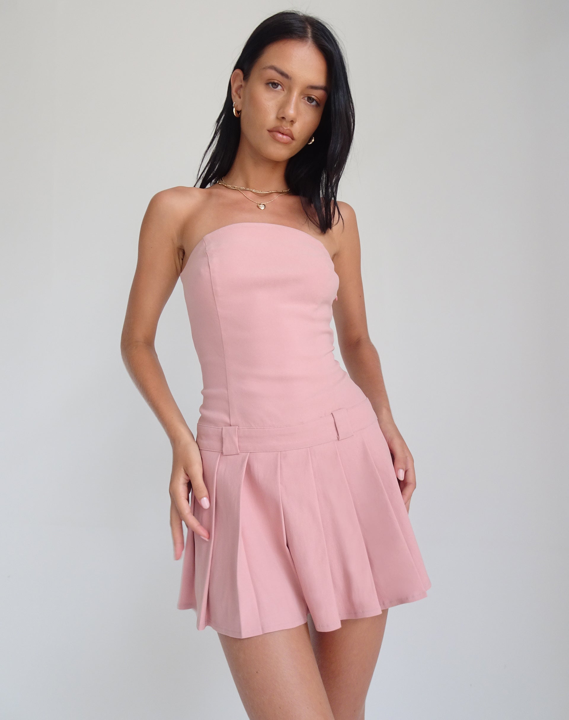 payoda bandeau mini dress Motelrocks Payoda Bandeau Mini Dress