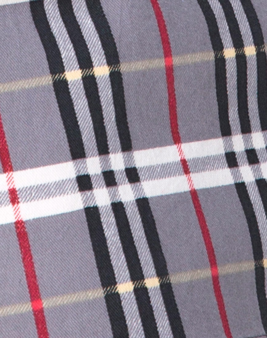 Image of Pelmo Skirt in Heritage Check