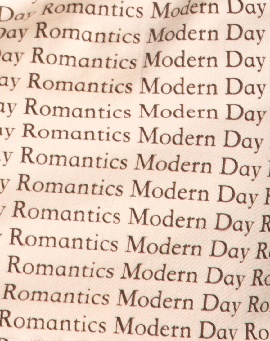 Image of Pelmo Mini Skirt in Modern Day Romantics Nude