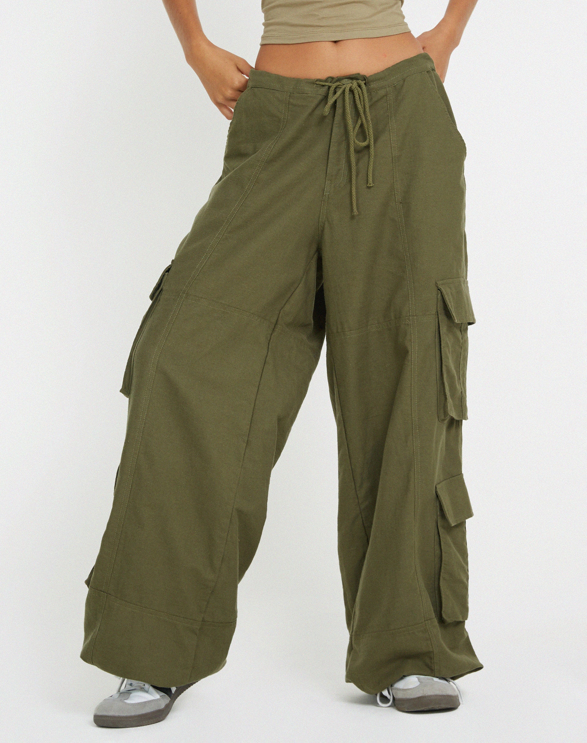 image of Philia Trouser in Loden Green