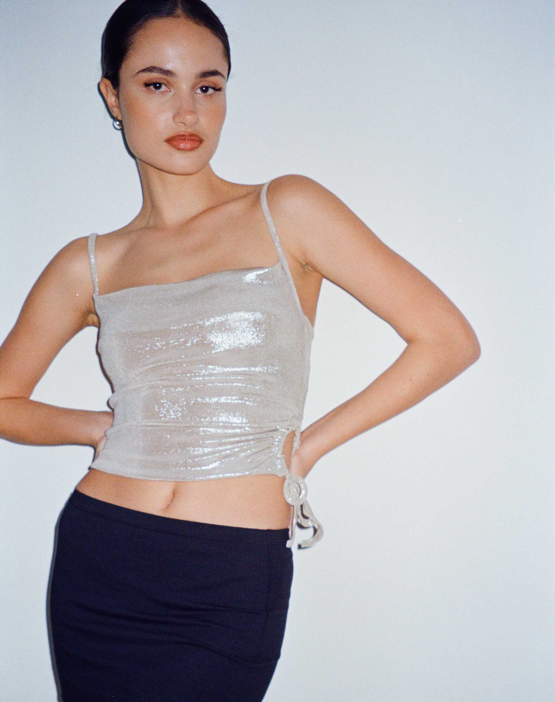 Strappy tops next on sale