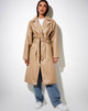 Image of Duster Coat in PU Tan