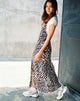 Image of Hime Maxi Dress in Oversize Jaguar
