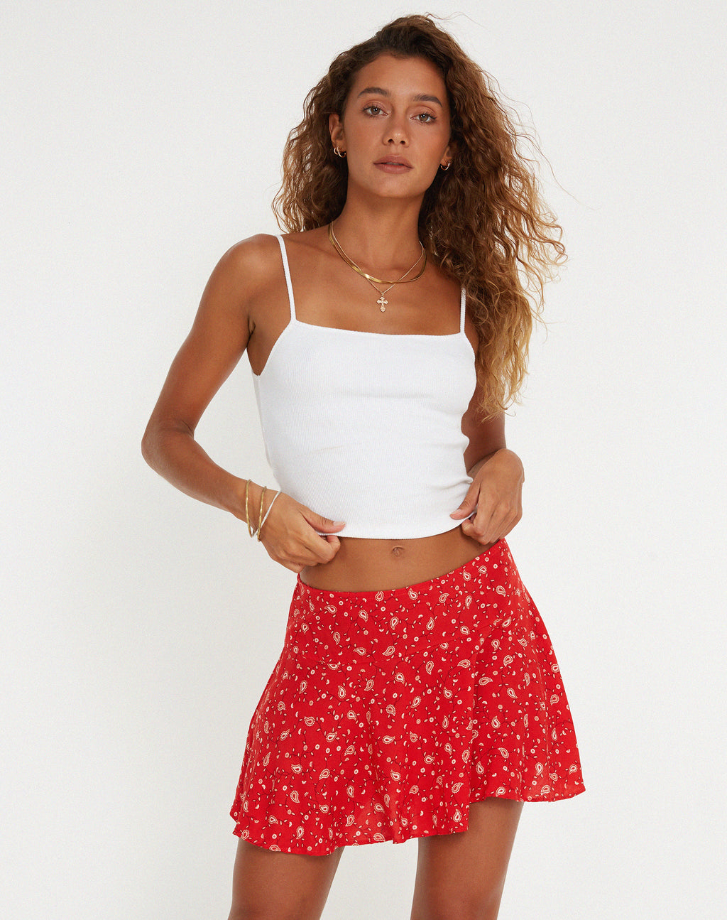 Tropicana Brights Mini Skirt | Goby – motelrocks.com