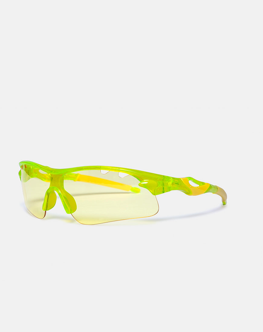 Image of Rave Sunglasses in Yellow