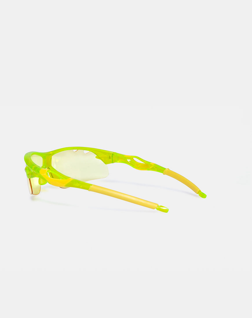 Image of Rave Sunglasses in Yellow