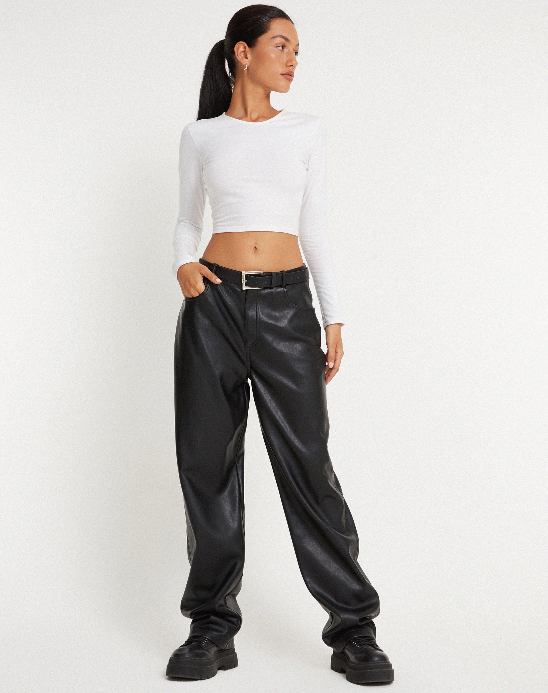 Pu trouser deals