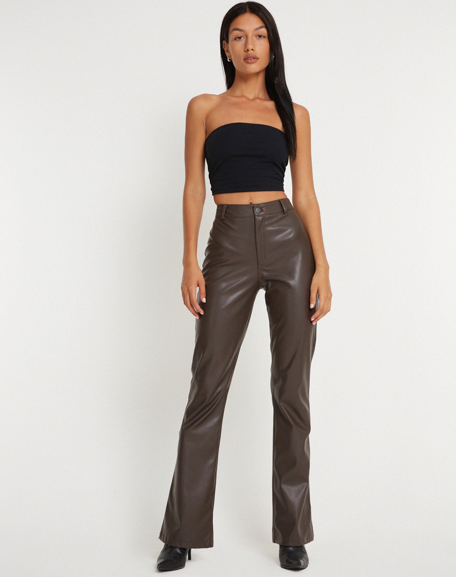Klara Vegan Leather Pants – fab'rik