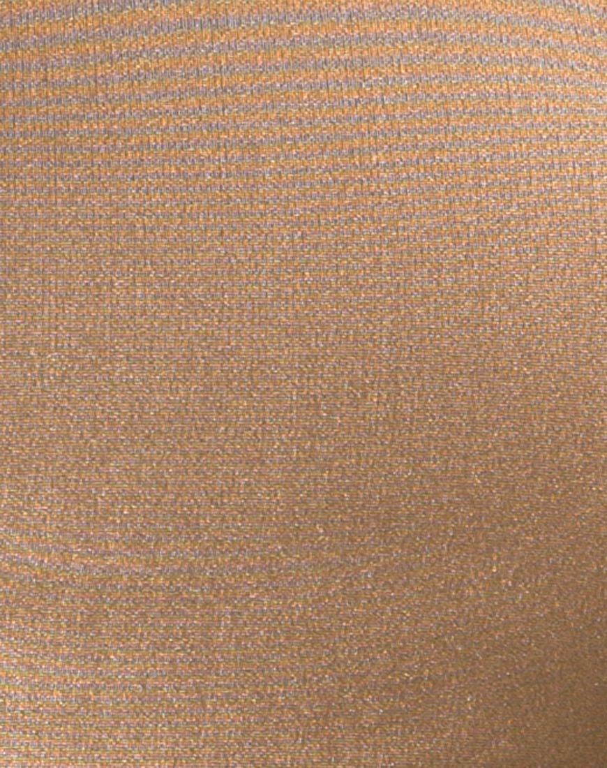 Image of Rhala Crop Top in Nylon Gold