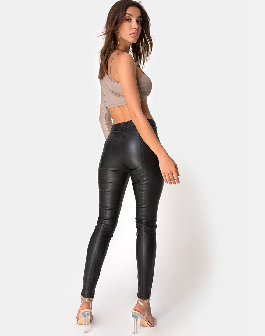 Image of Rhi Top in Cocoa Spandex