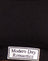 Black Modern Day Romantics Label Embro