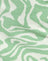 Knit Jagged Swirl Peppermint and Cream