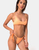 Image of Riskita Bikini Bottom in Highlighter Orange