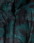 Dragon Flower Black and Mint