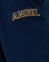 Navy Angel Embro in Yellow