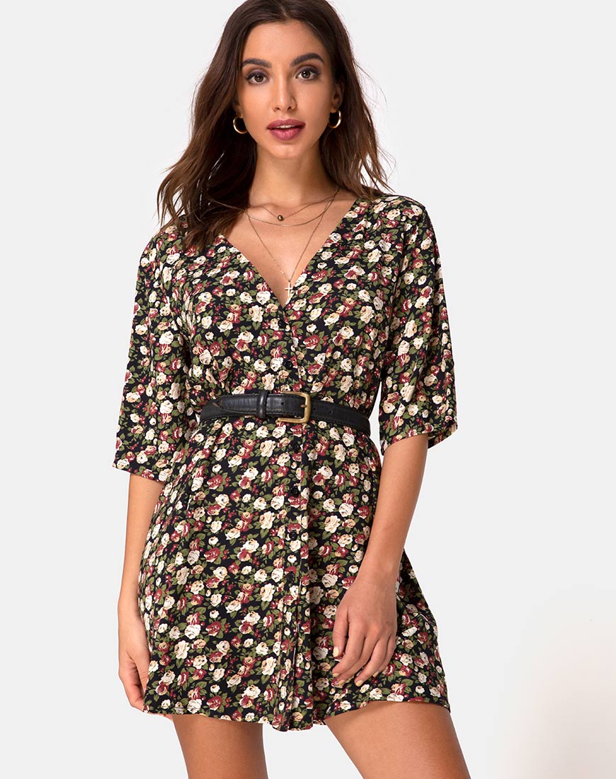 Image of Rosella Swing Dress in Courtney Floral