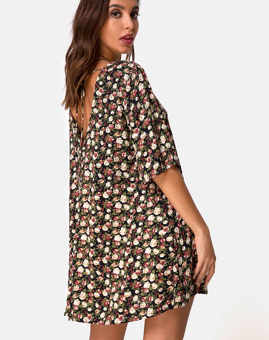 Image of Rosella Swing Dress in Courtney Floral