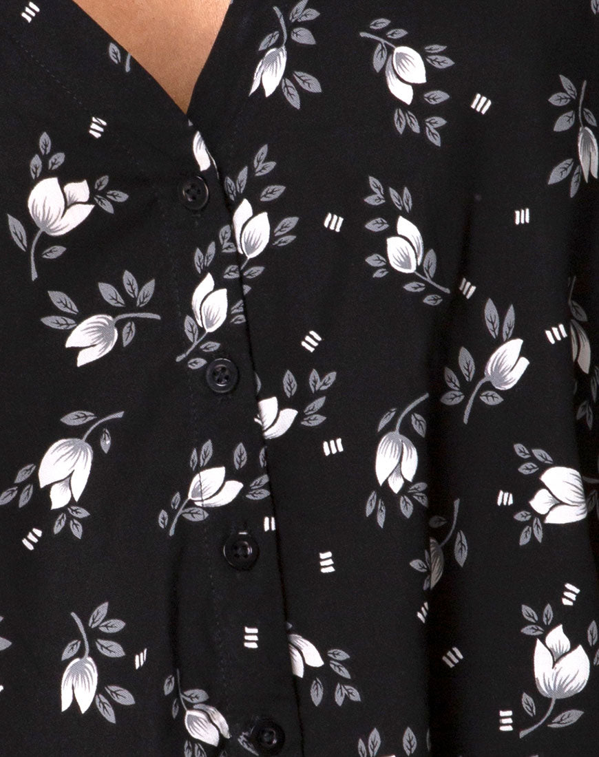 Image of Rosella Swing Dress in Dark Tulip