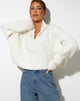 Image of Saba Jumper in Knit Ivory