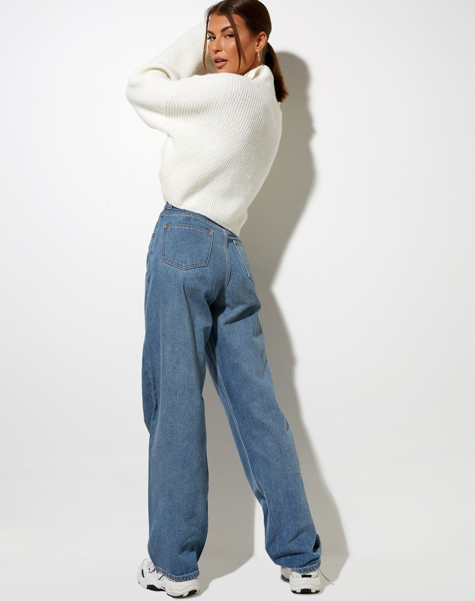 Image of Saba Jumper in Knit Ivory