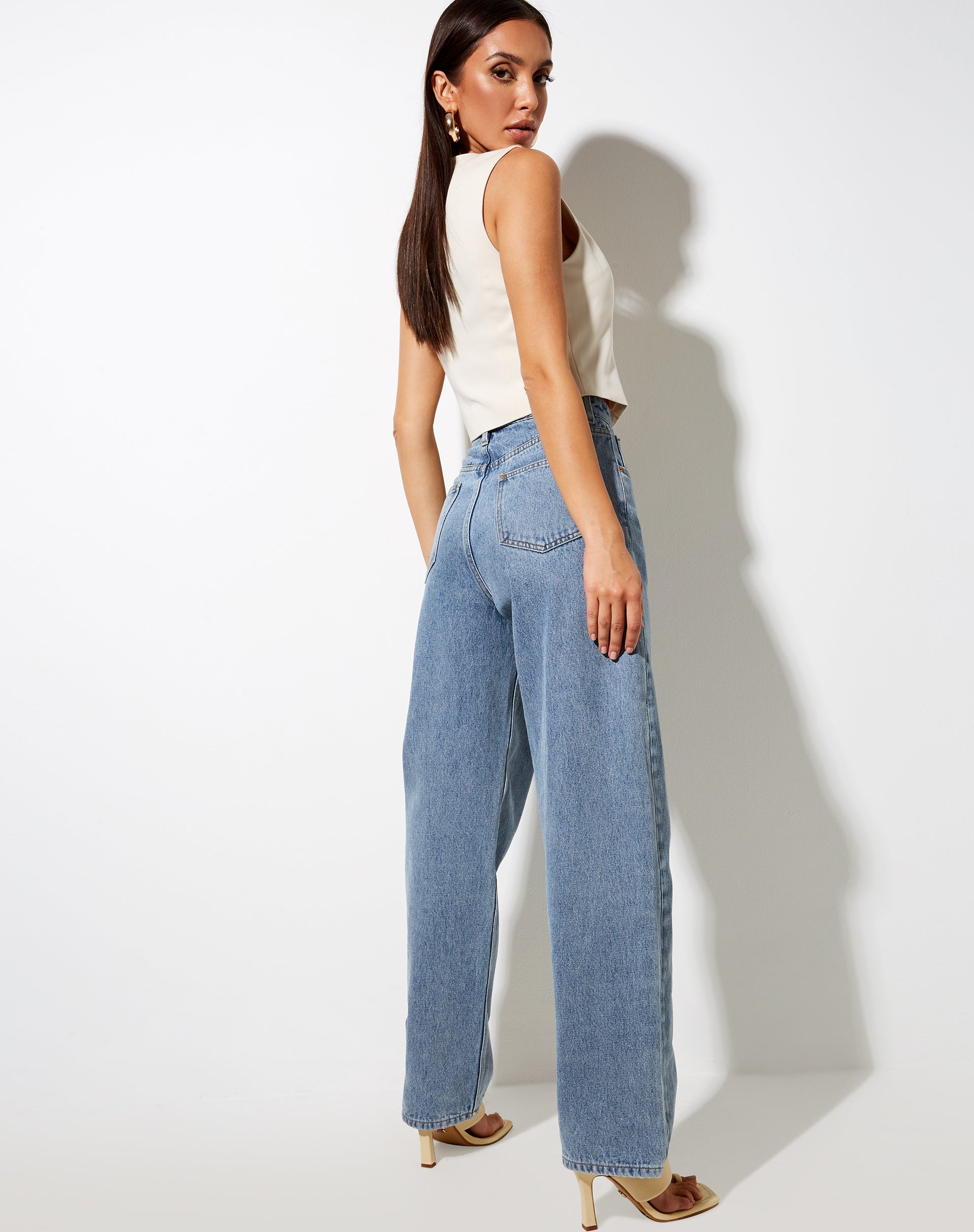 Image of Safar Vest in Cream