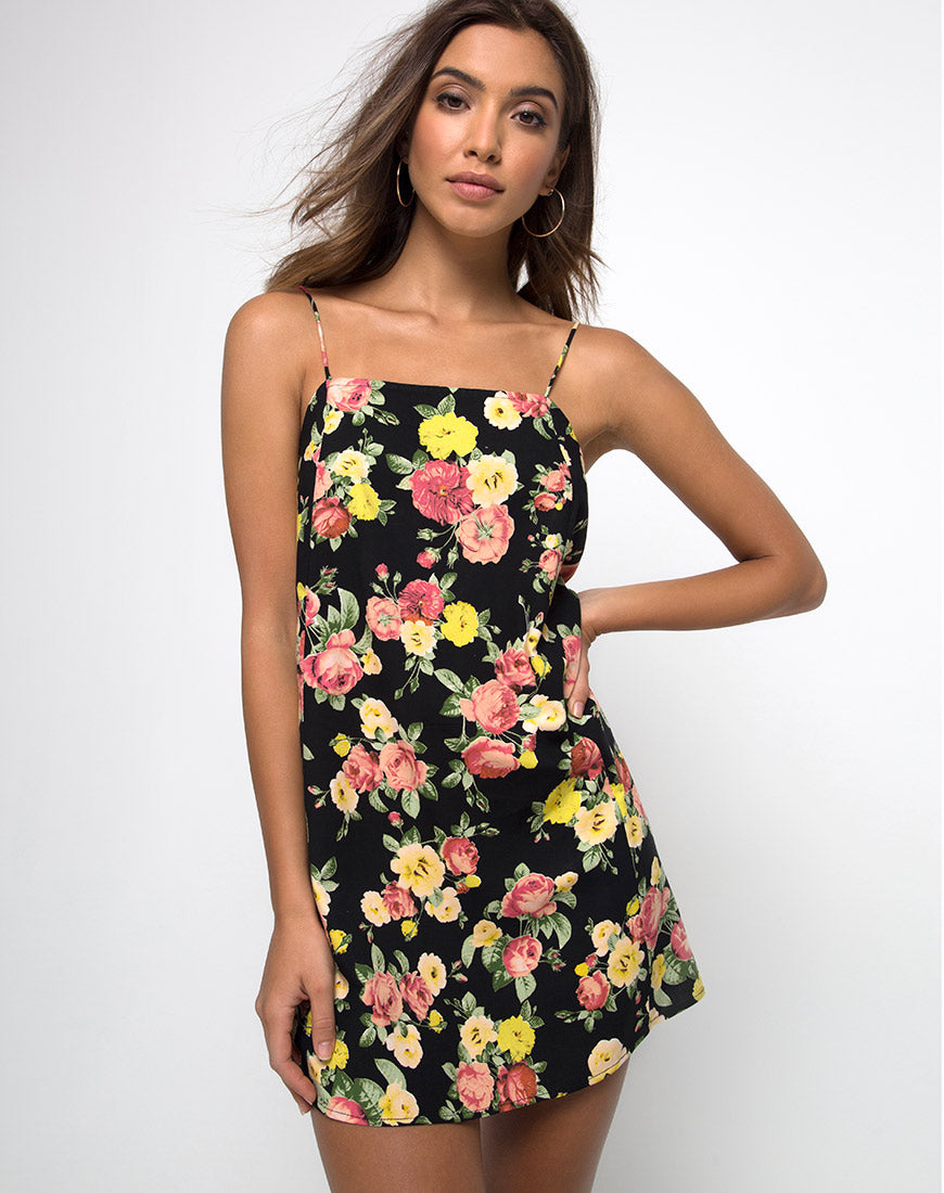 Salista Slip Dress in Vintage Bloom