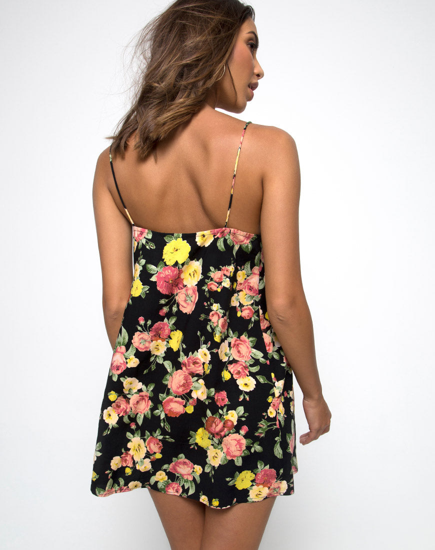 Salista Slip Dress in Vintage Bloom