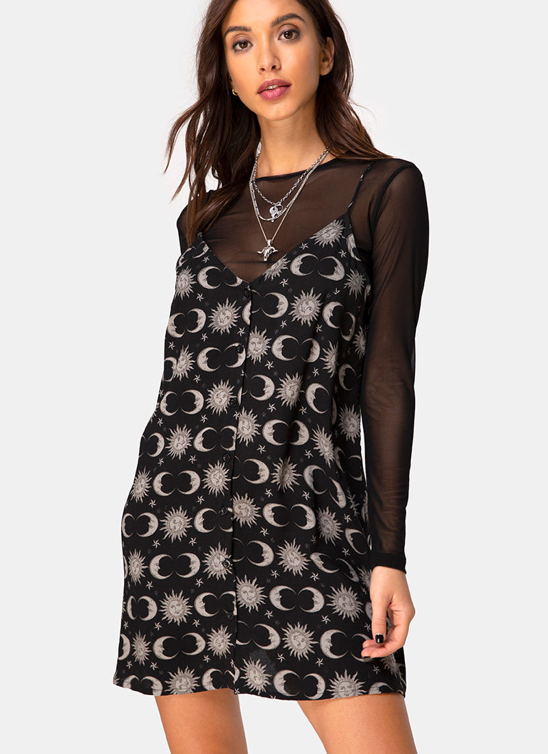 Moonlight Lace Slip Dress