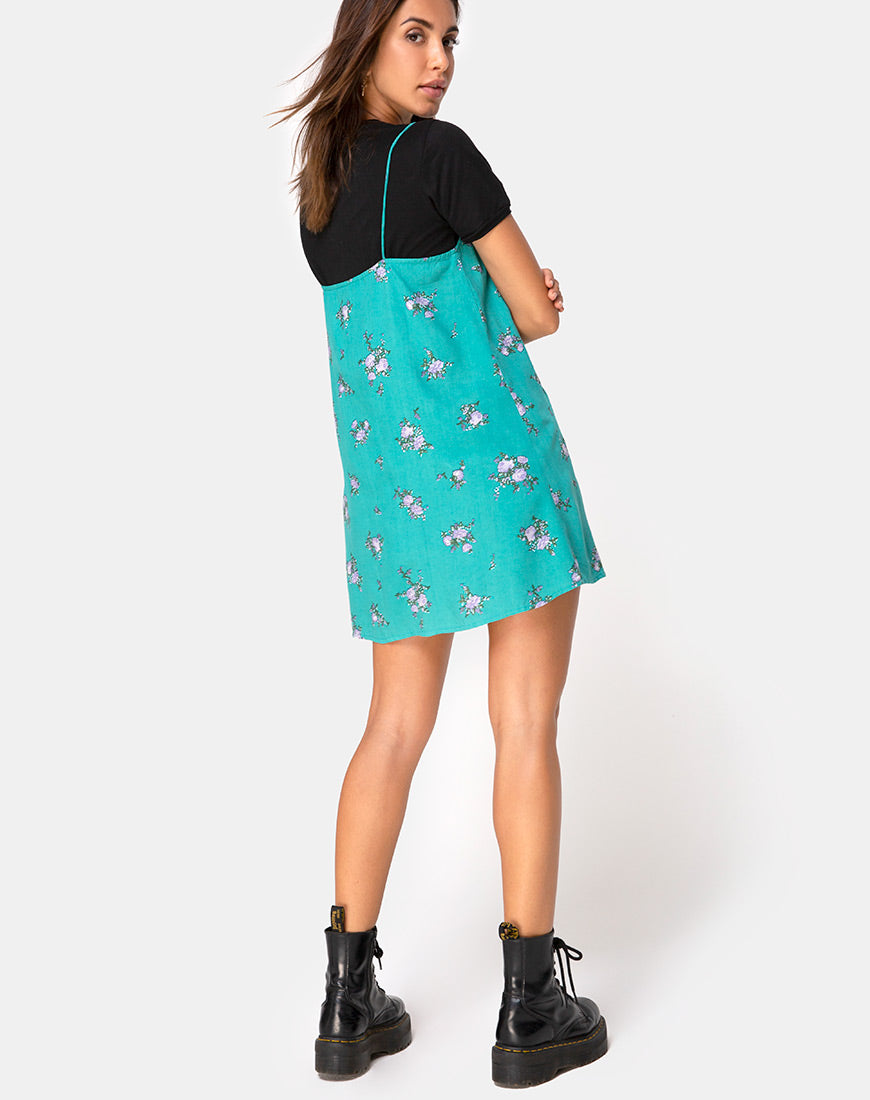 Image of Sanna Slip Dress in Soi Rose Green