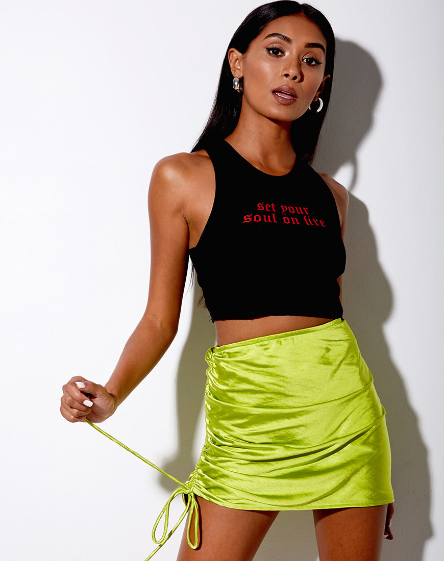 Buy Forever 21 Green Mini Skirt for Women Online  Tata CLiQ