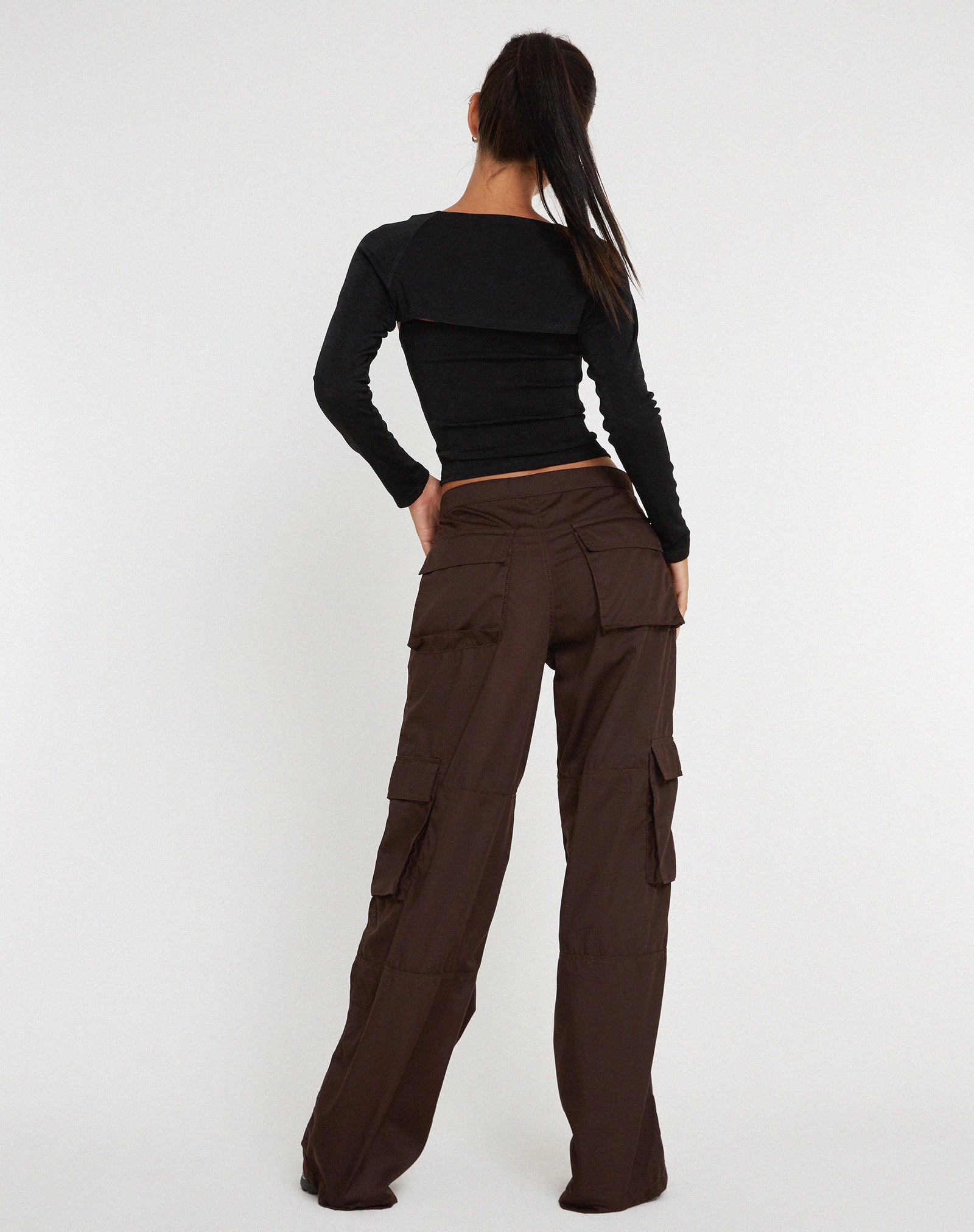 Buy Women's Brown Straight Cargo Pants for Women Online at Bewakoof
