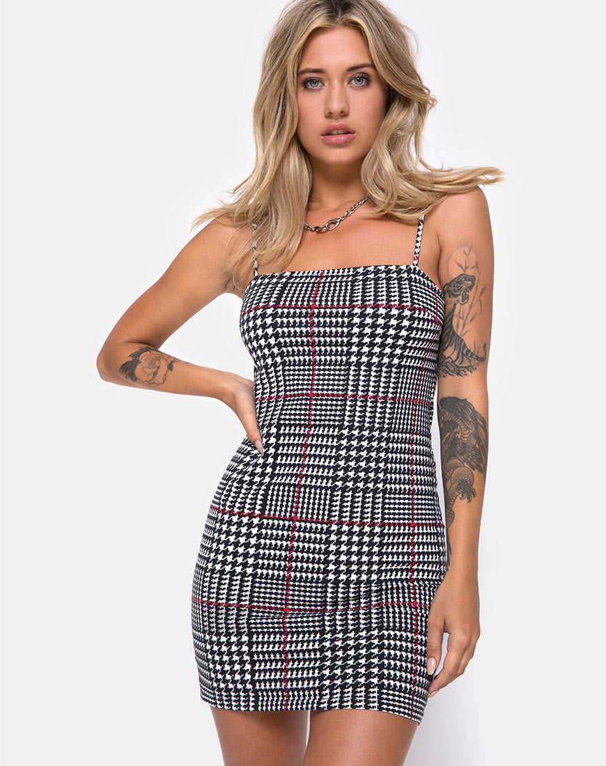 Image of Selah Dress in Big Charles Check