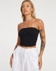 IMAGE OF Shae Bandeau Top in Black