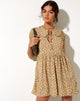 Image of Shire Mini Dress in Washed Ditsy