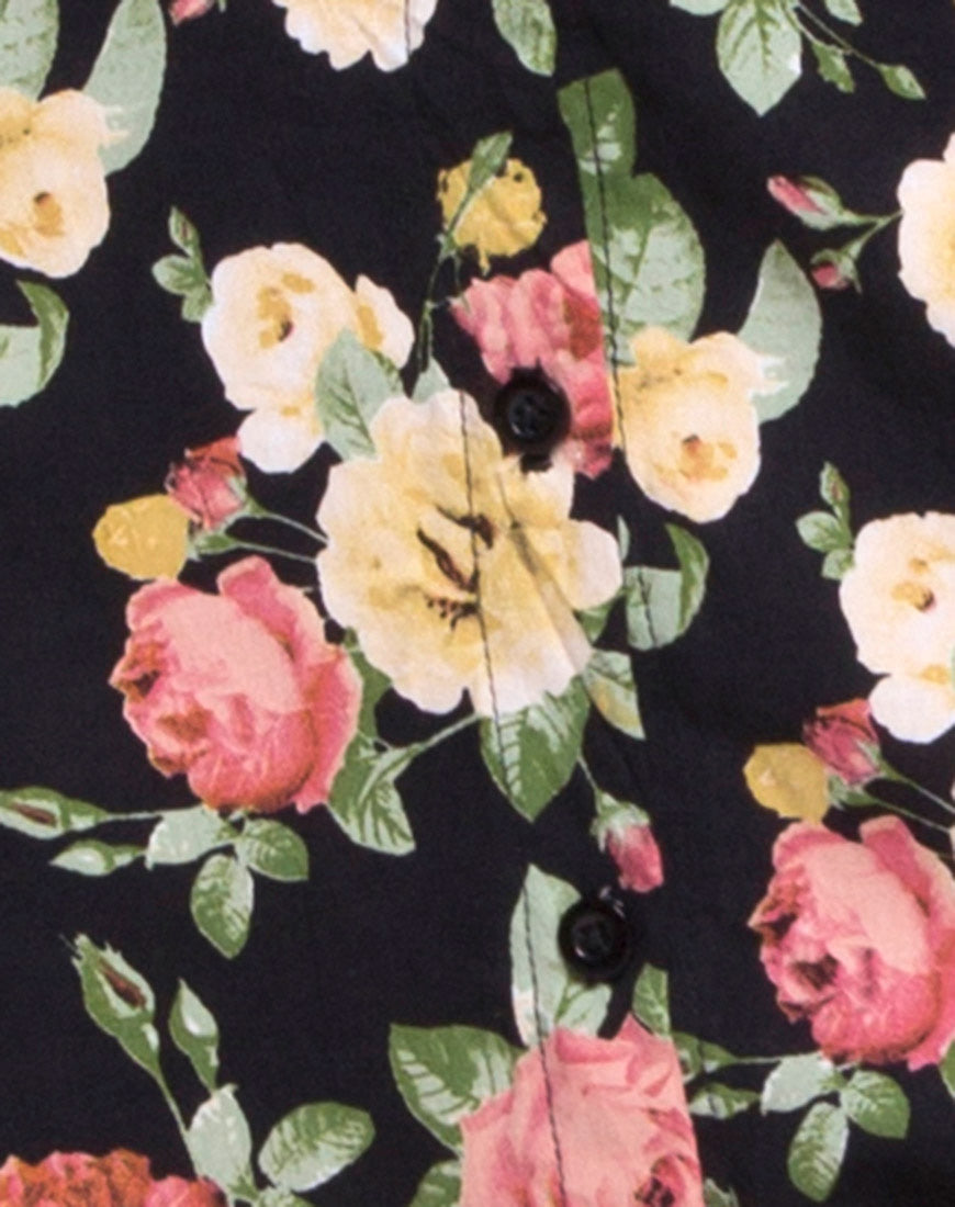 Image of Sini Slip Dress in Vintage Bloom