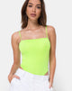 Image of Sol Bodice in Fluro Green