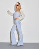 Image of Jacie Flare Trouser with Overskirt in Baby Blue