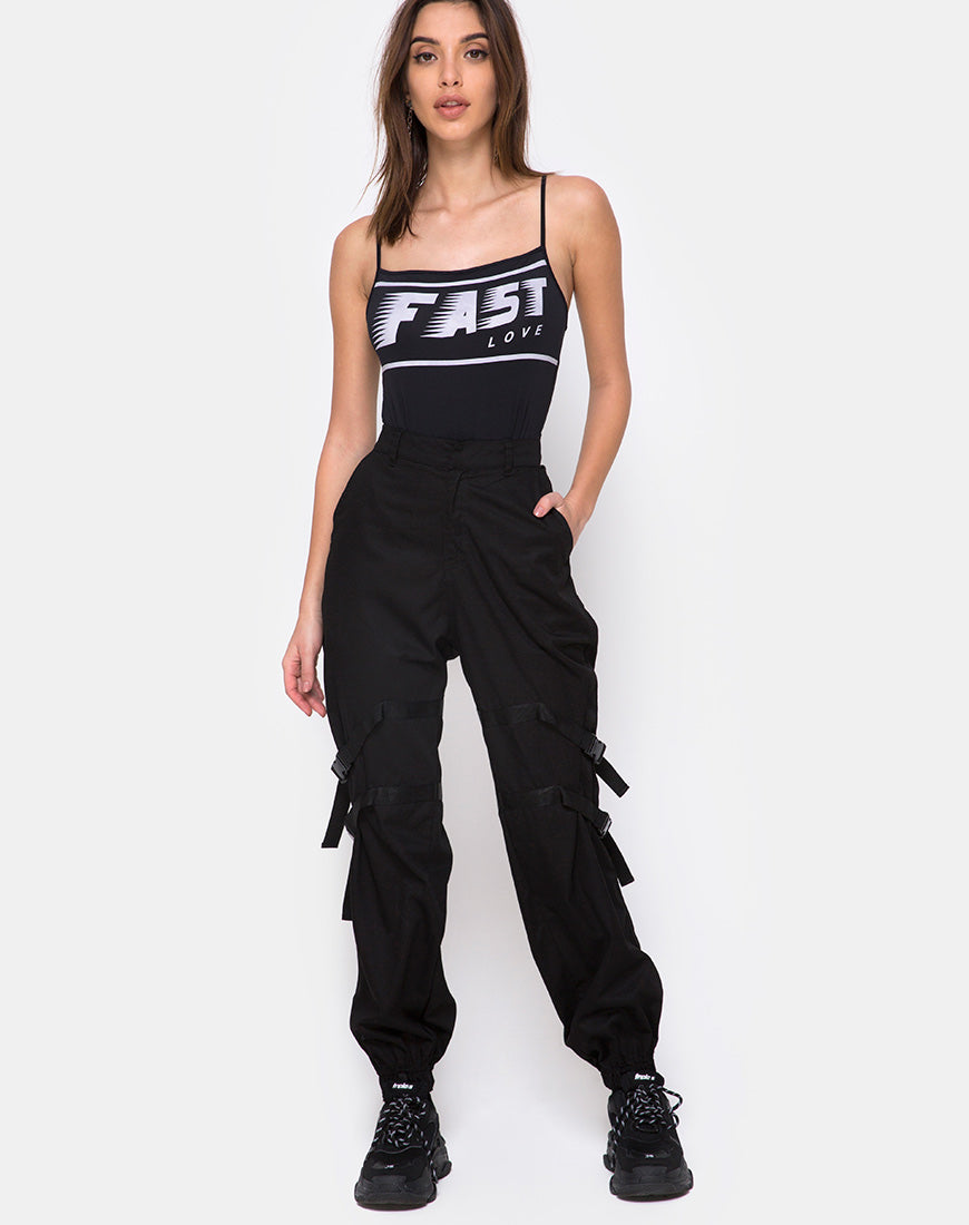 Image of Solemo Bodice in Black Fast Love