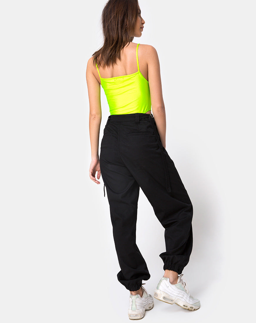 Image of Solemo Bodice in Nylon Green Motel