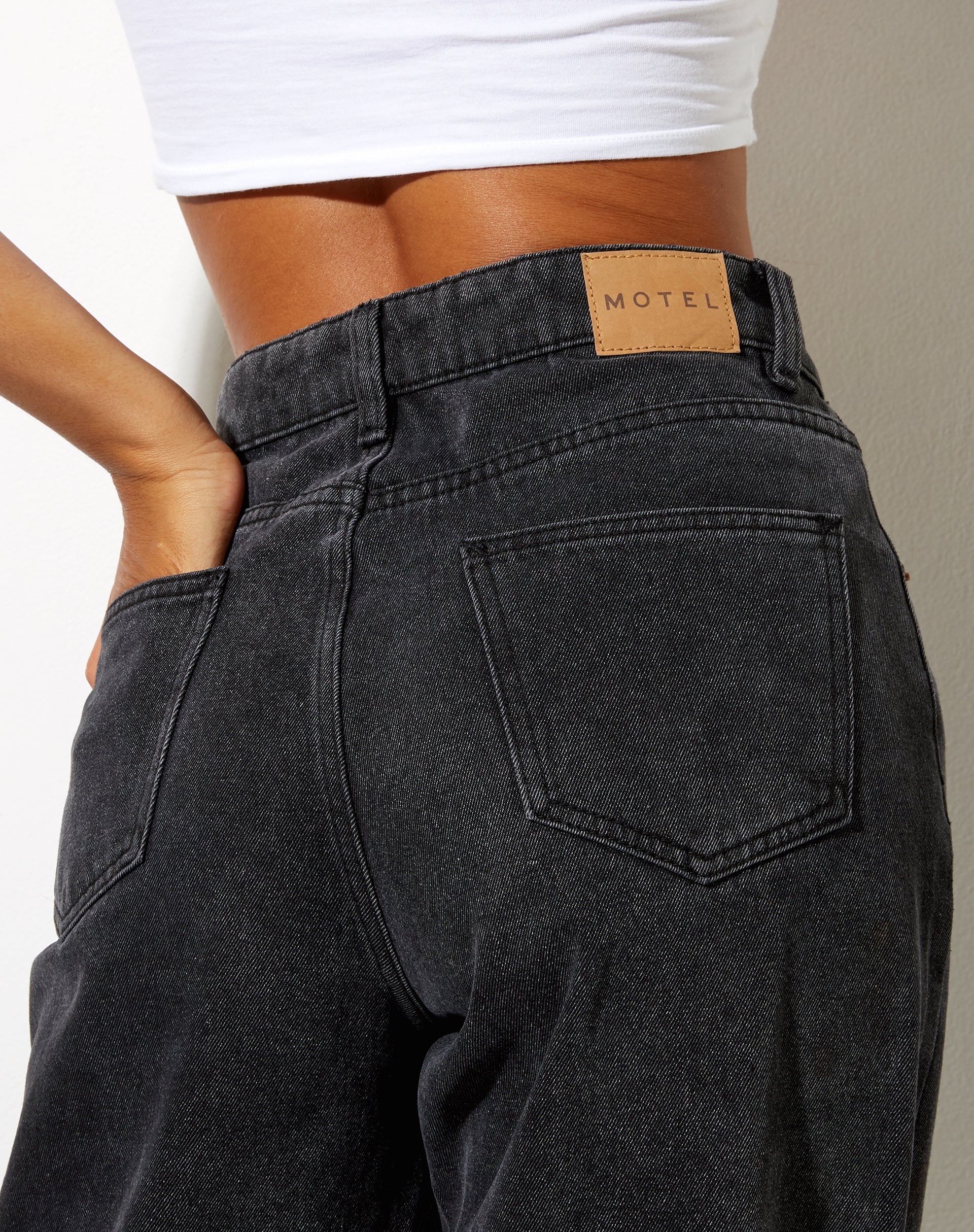 Split Hem Pull And Bear Jeans 90s Black Wide Leg Split Hem Jeans