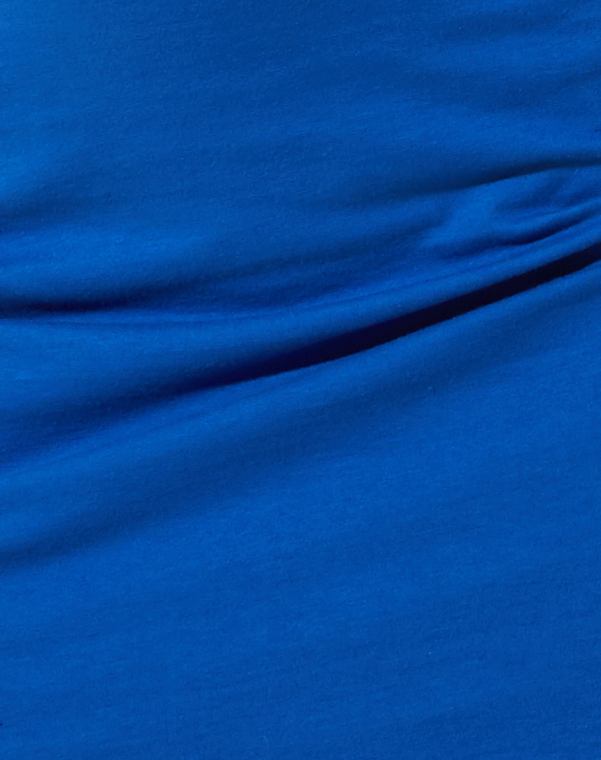 Cobalt Blue Mini Skirt with Buttons – BU Club