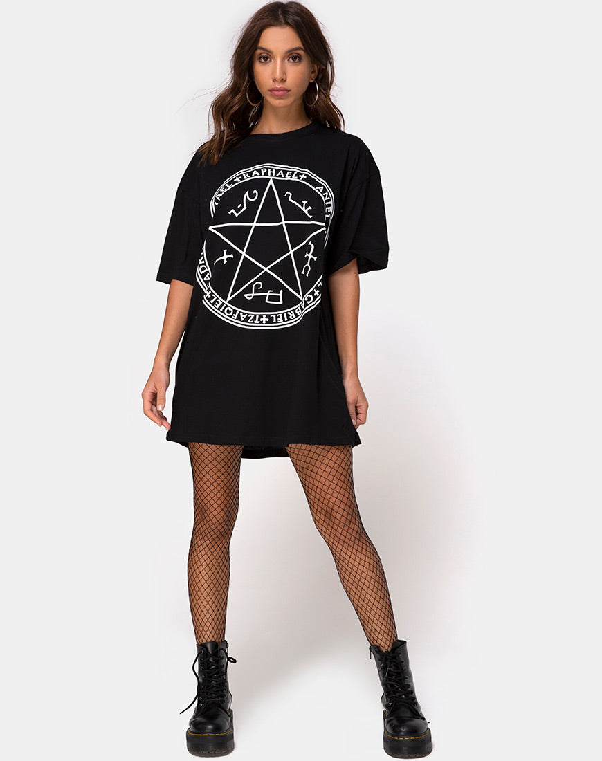 Image of Sunny Kiss Tee in Black Devil Trap