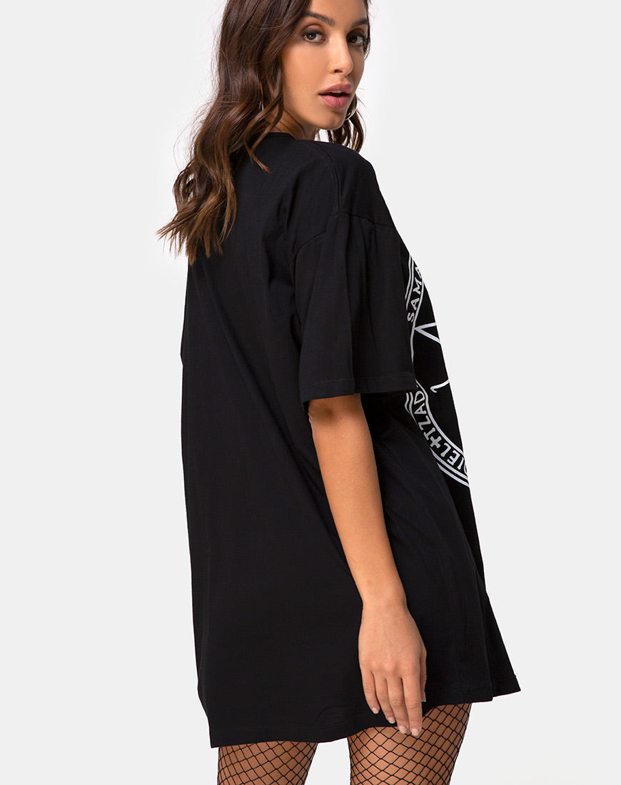 Image of Sunny Kiss Tee in Black Devil Trap