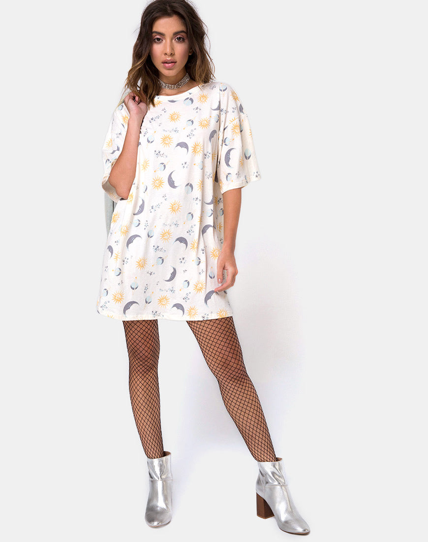 Image of Sunny Kiss Tee in Solar Angel