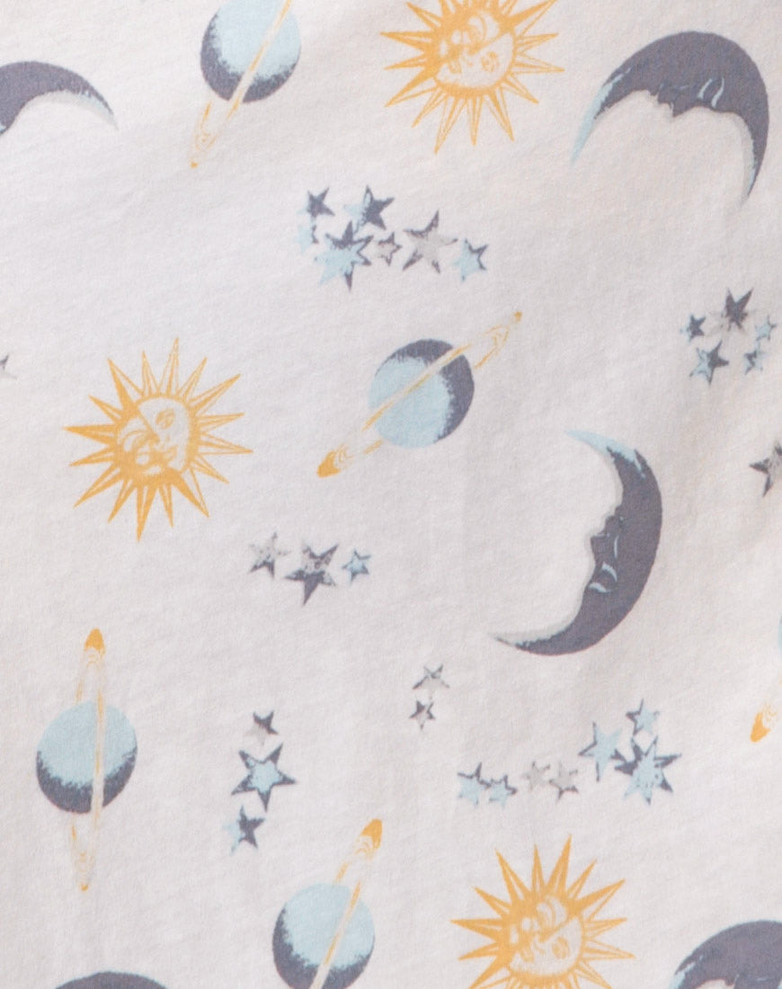 Image of Sunny Kiss Tee in Solar Angel