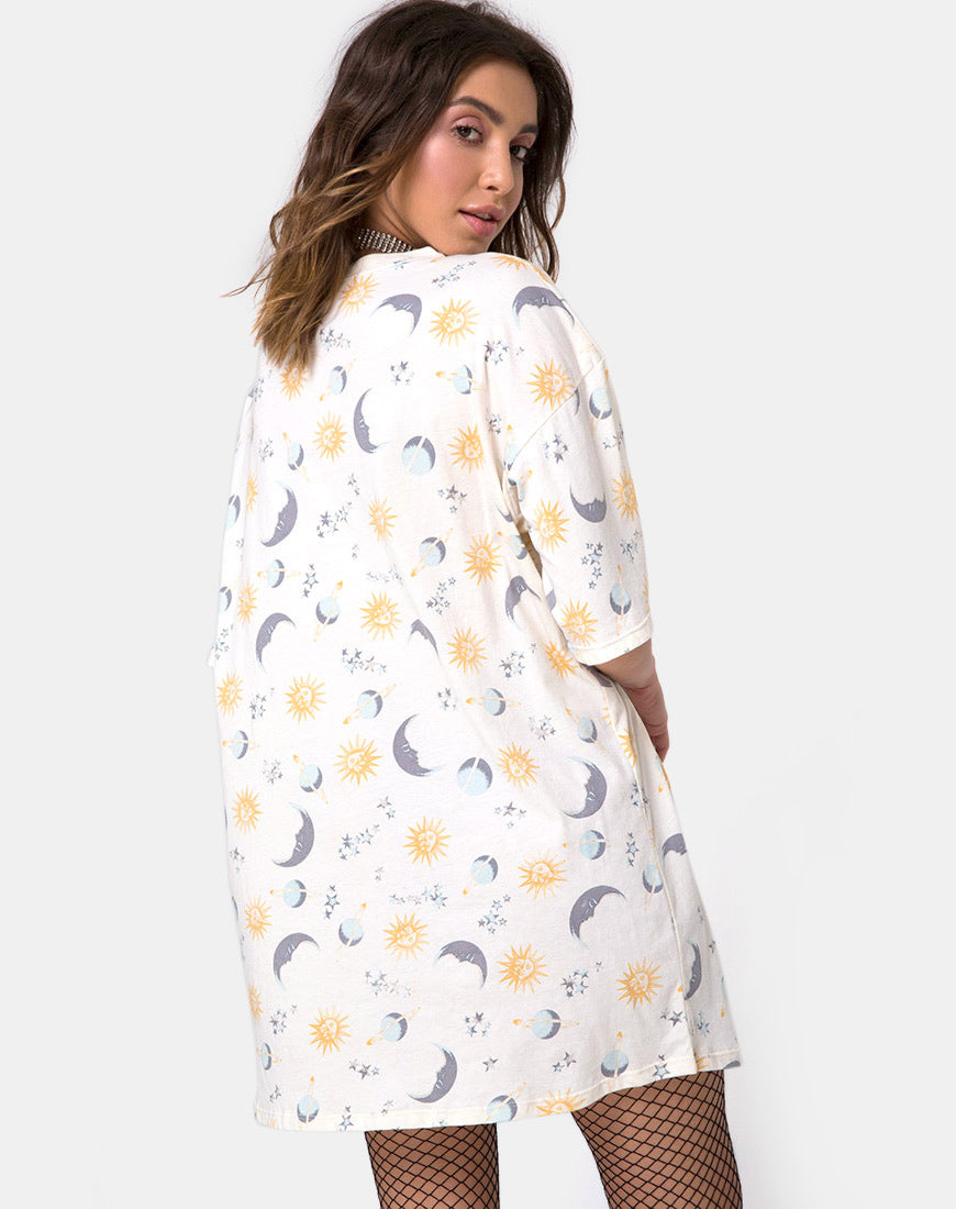 Image of Sunny Kiss Tee in Solar Angel