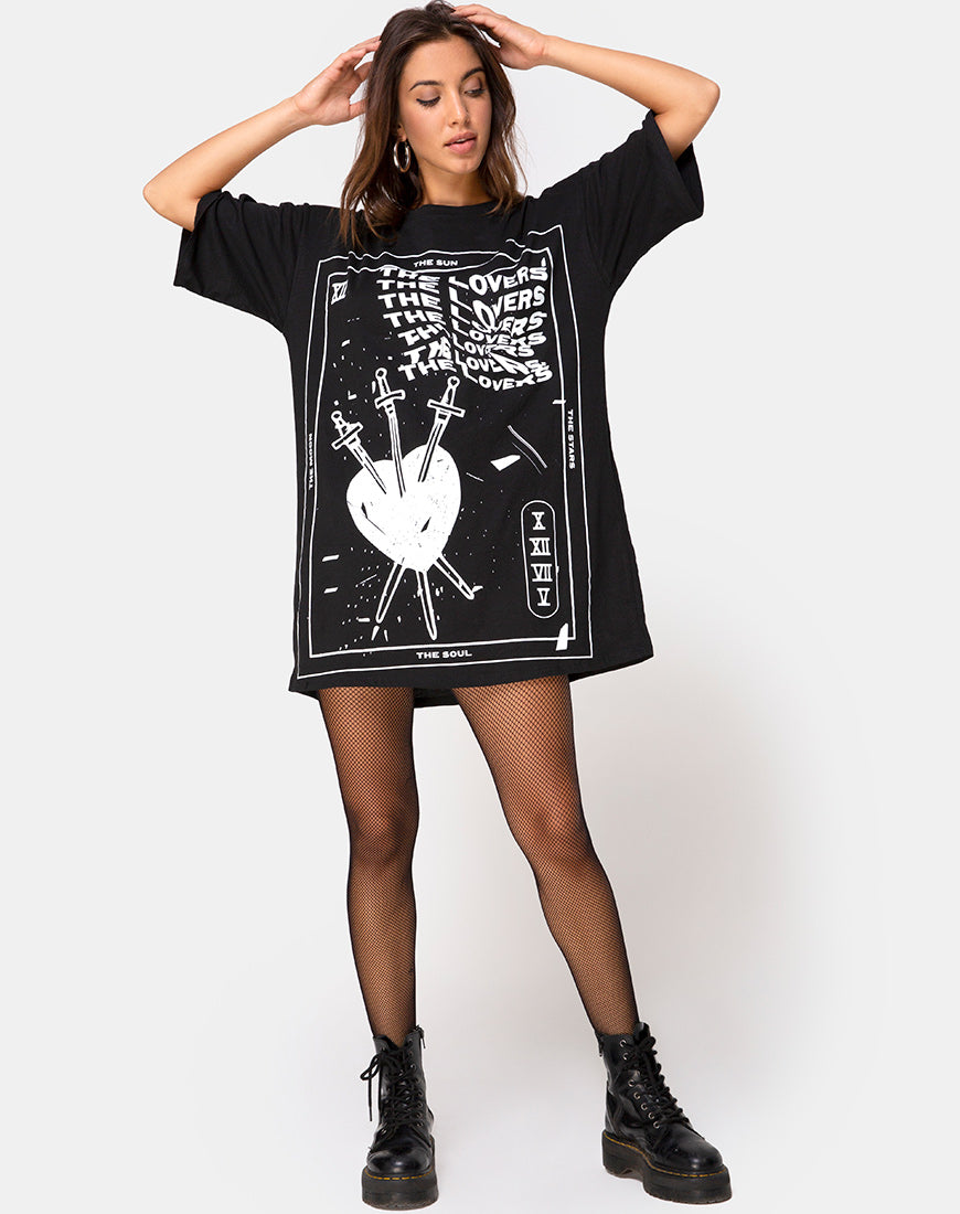 Image of Sunny Kiss Tee in The Sun, Lover and Soul