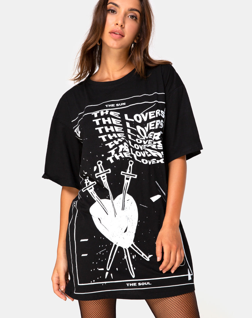 Image of Sunny Kiss Tee in The Sun, Lover and Soul